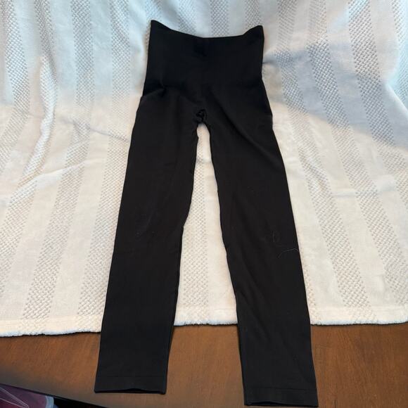 assets spanx black leggings size large - Picture 1 of 5